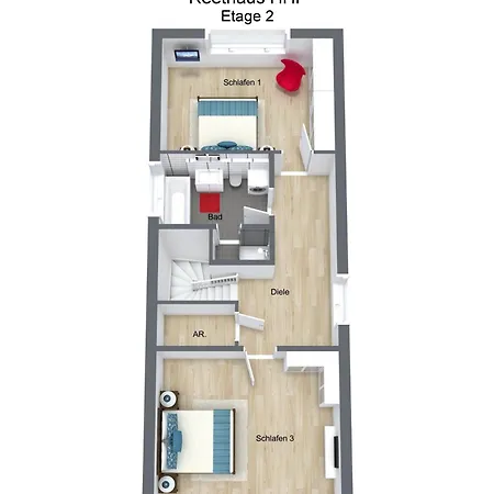 Ostsee - Reetdachhaus Nr 13 